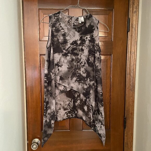 NWOT Size 14 H&M Divided tie dye sleeveless blouse - Picture 1 of 10